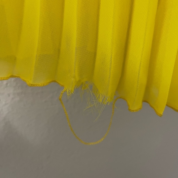 Target Disney Princess collection yellow pleated midi skirt 🌹💛 - Picture 4 of 5